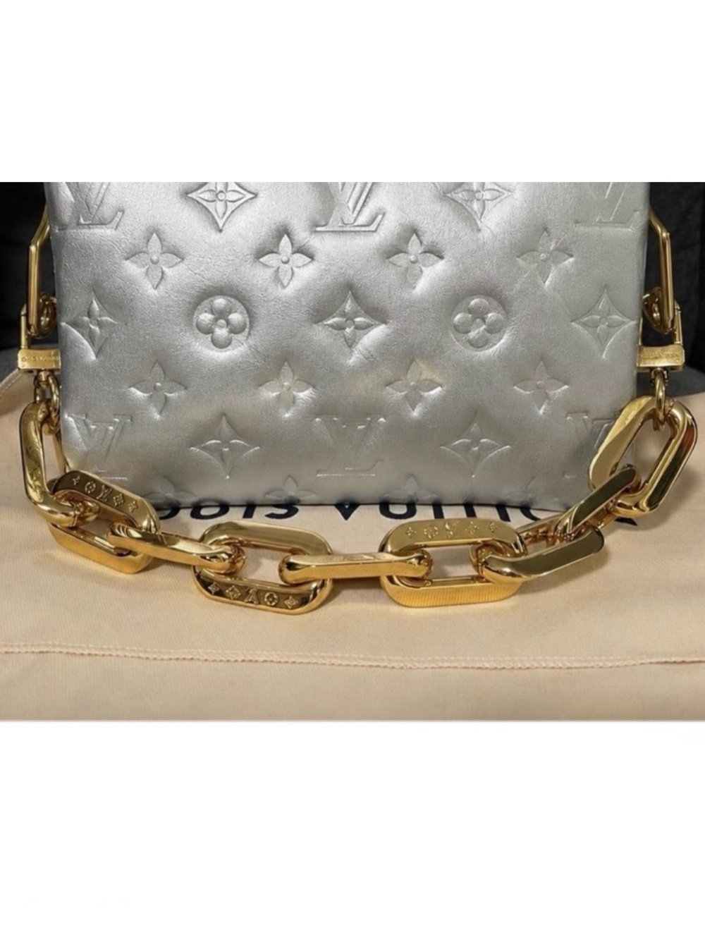 Louis Vuitton Chain strap from Coussin BB